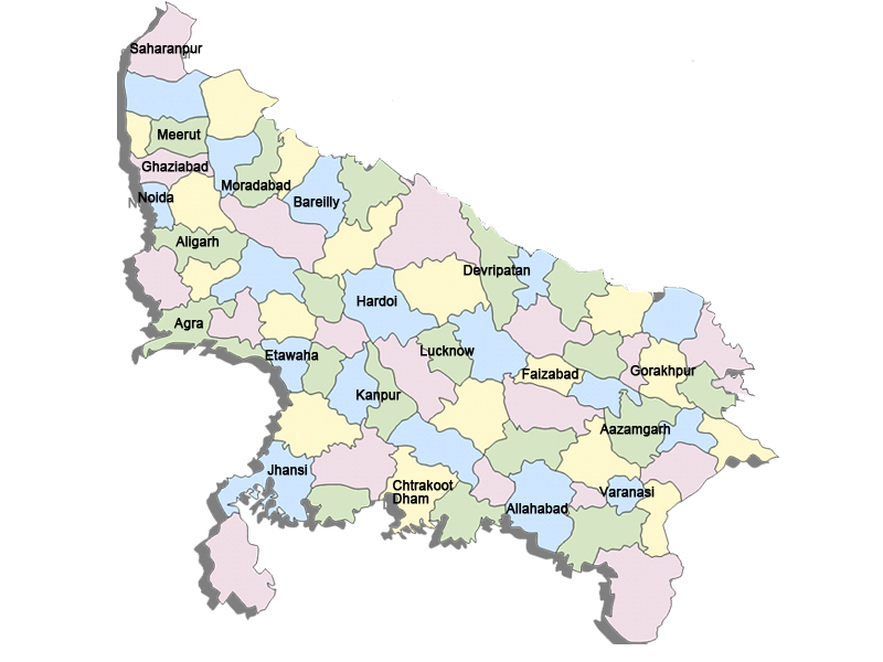 Districts Of Uttar Pradesh